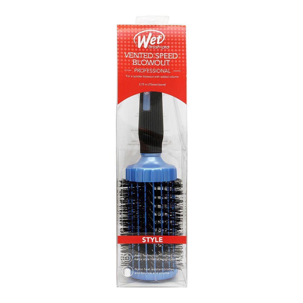 Wet Brush Pro Vented Speed Blowout Hair Brush, Large, 2.75 Inches Barrel, BWP834VSLG