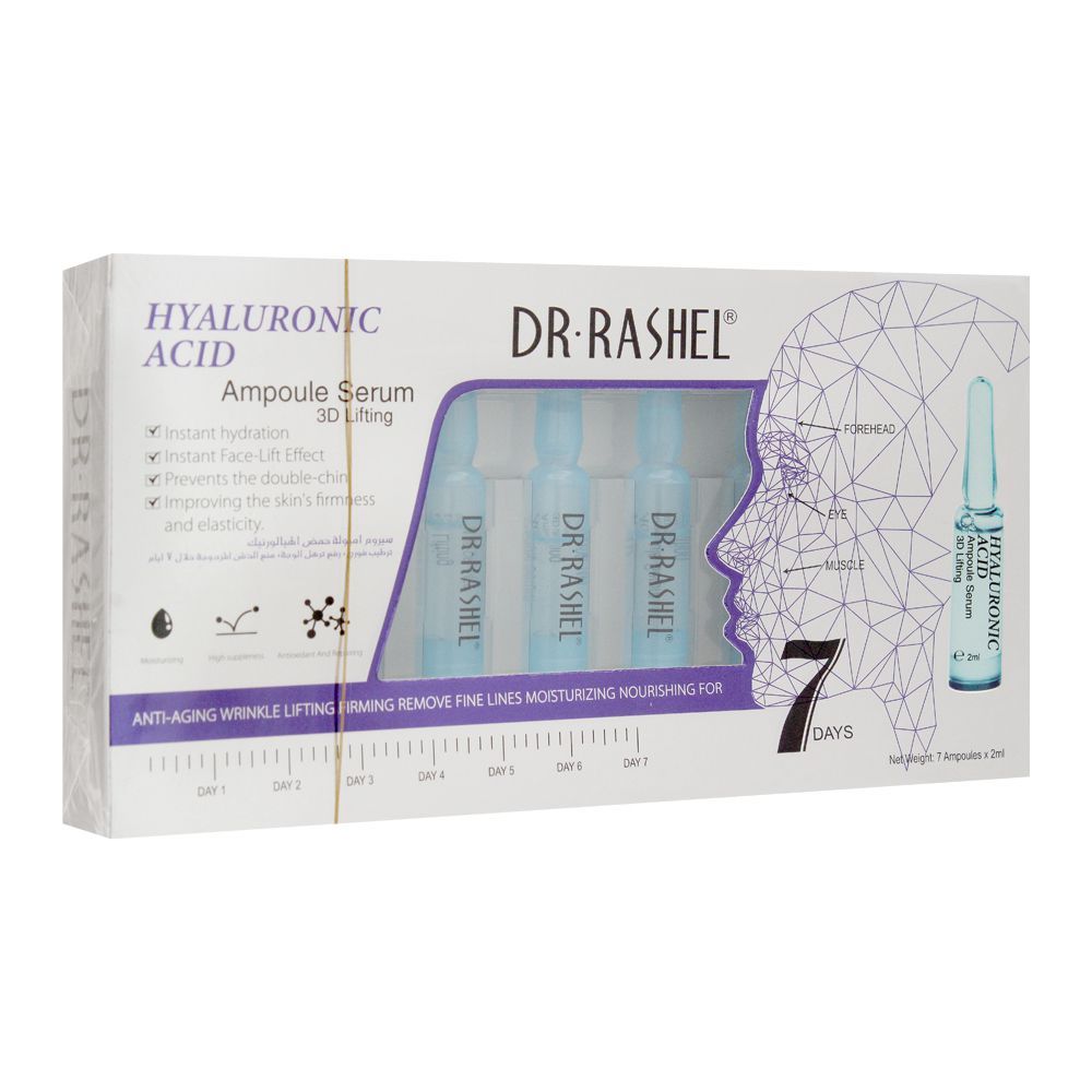 Dr. Rashel Hyaluronic Acid 3D Lifting 7-Days Ampoule Serum, 7x2ml