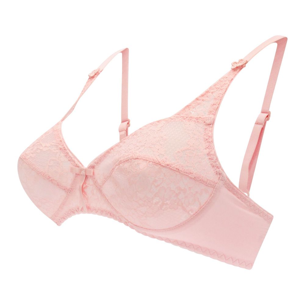 Purchase BeBelle Marvel Rosette Fabric Full Lace Bra, Orchid Pink ...