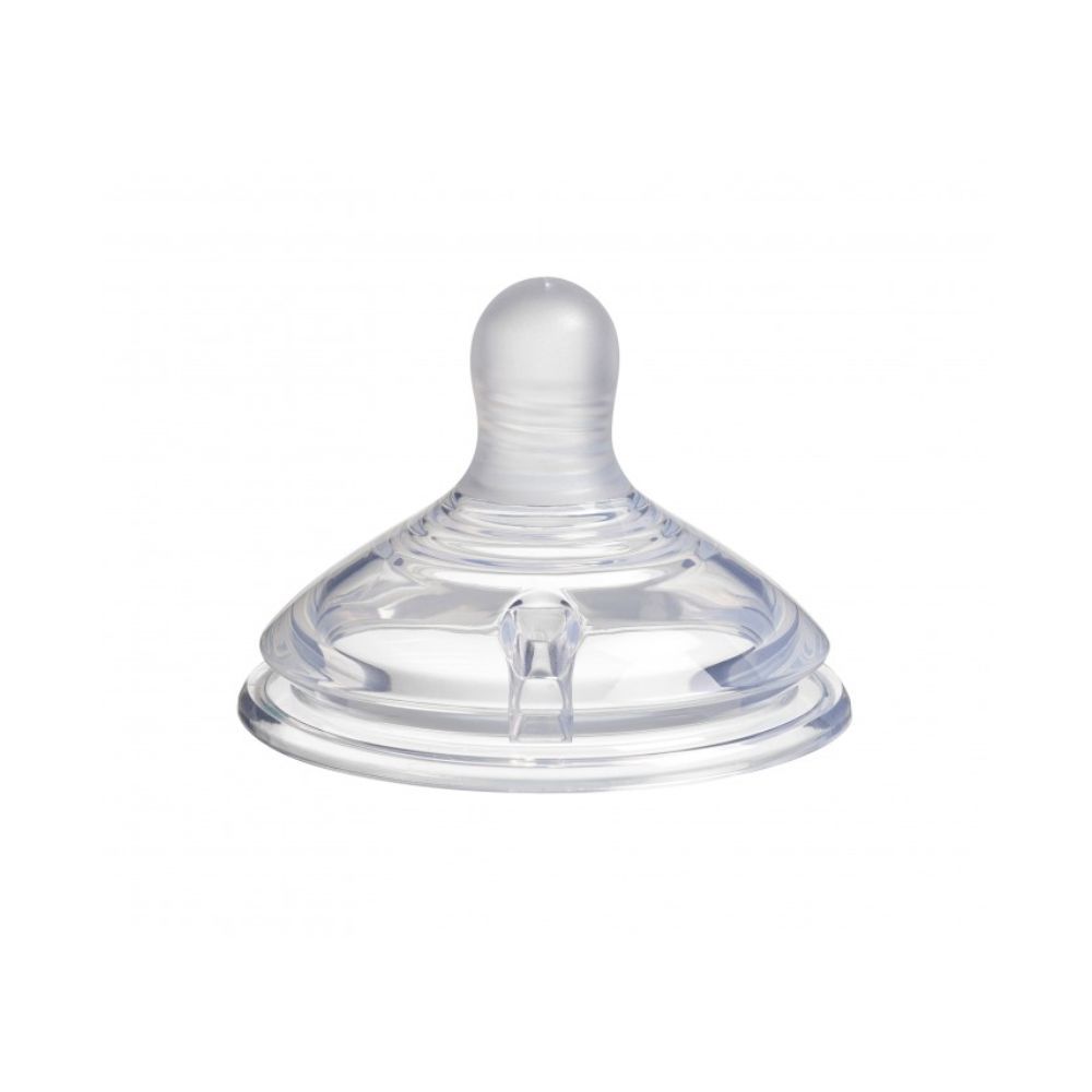 Tommee Tippee Closer To Nature Super Soft Teats, Slow Flow, 0m+, 2-Pack, 422120/38