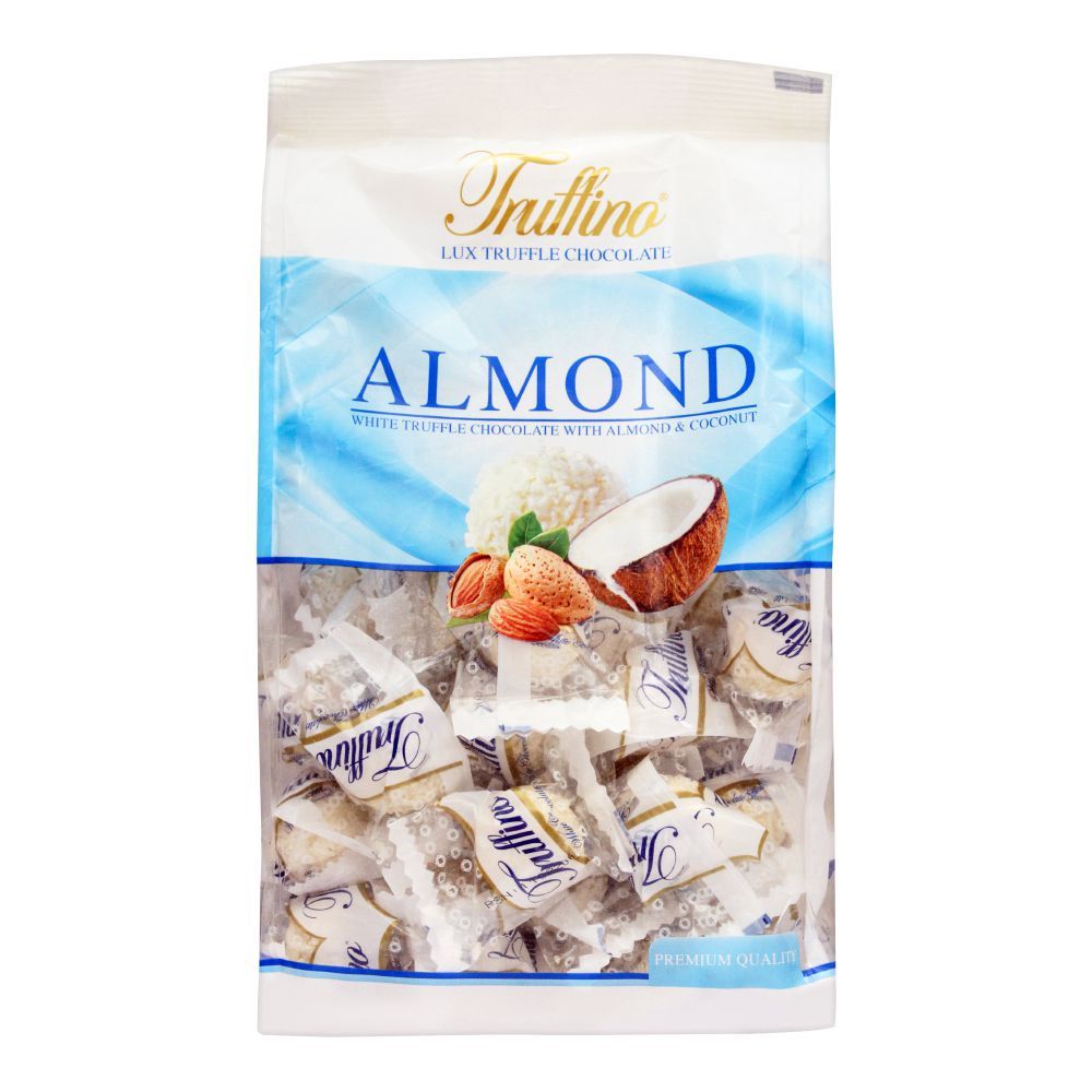 Truffino Almond White Truffle Chocolate With Almond & Coconut, 450g