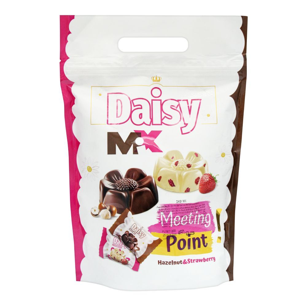 Daisy Mix Hazelnut & Strawberry Chocolate, Pouch, 450g