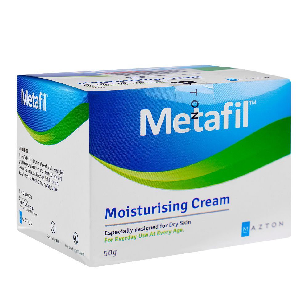 Metafil Moisturizing Cream, For Dry Skin, 50g