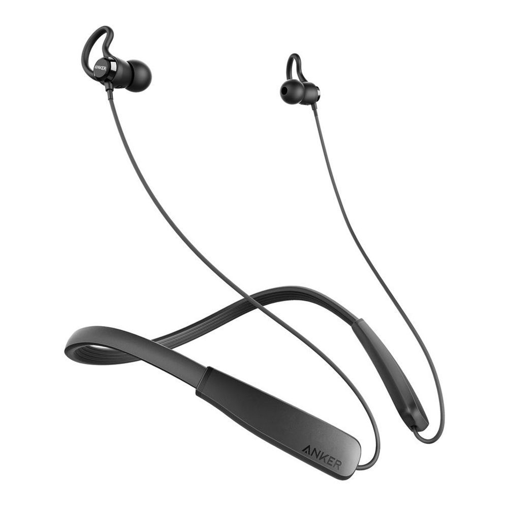 Anker Sound Core Rise Ultra Lightweight Bluetooth Earphones With Neckband, Black, A3271Y13