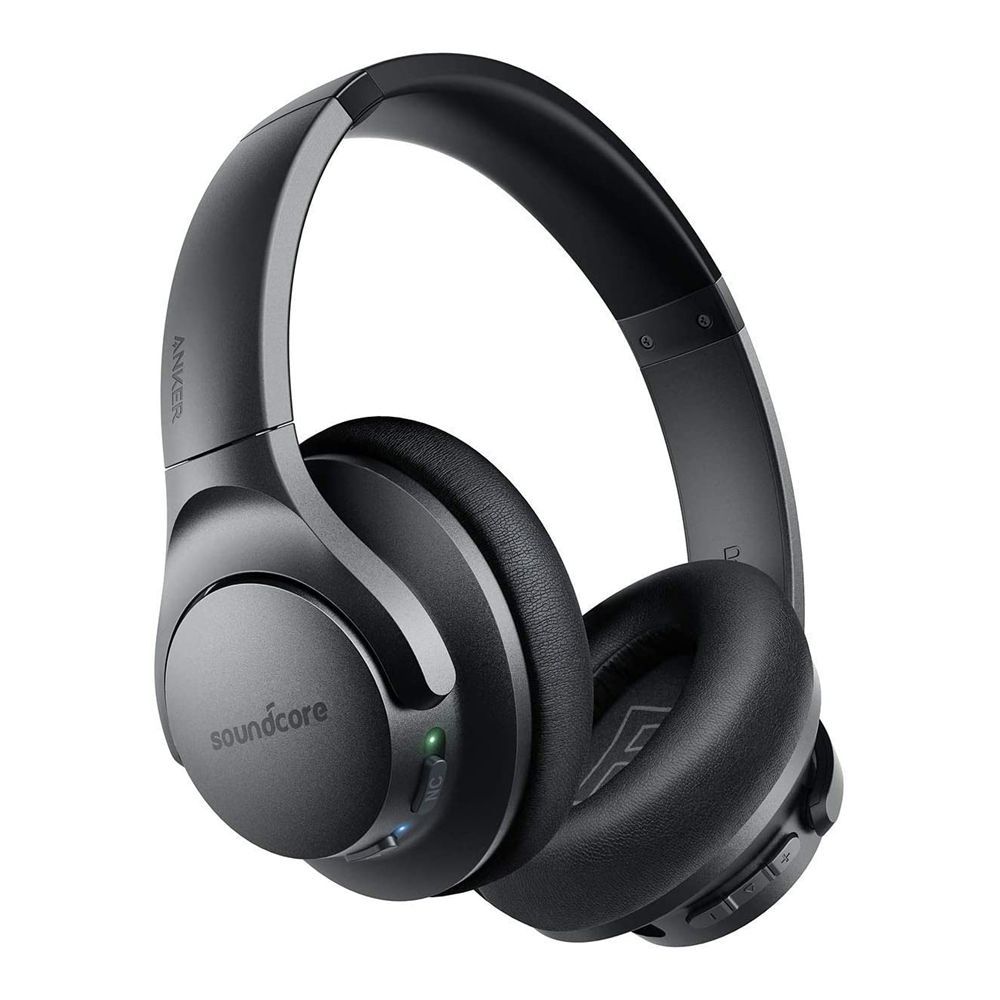 Anker Sound Core Life Q20 Pure Sound No Noise Wireless ANC Headphones, Black, A3025011-1