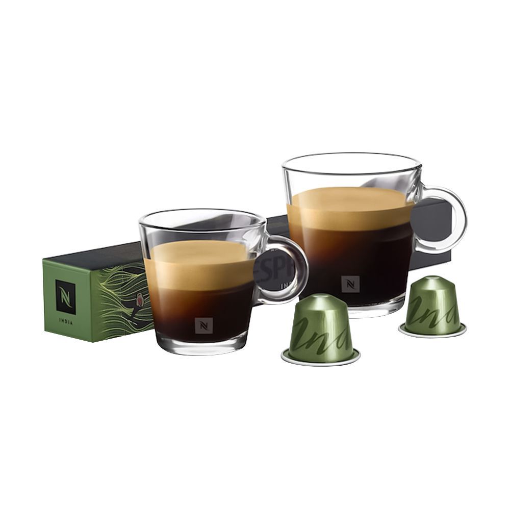 Nespresso Pods, India, 10 Coffee Capsules, 55g