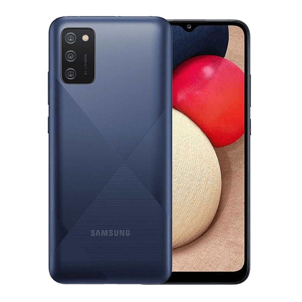 Samsung Galaxy A02S Smartphone, 3GB/32GB, Blue, SM-A025F