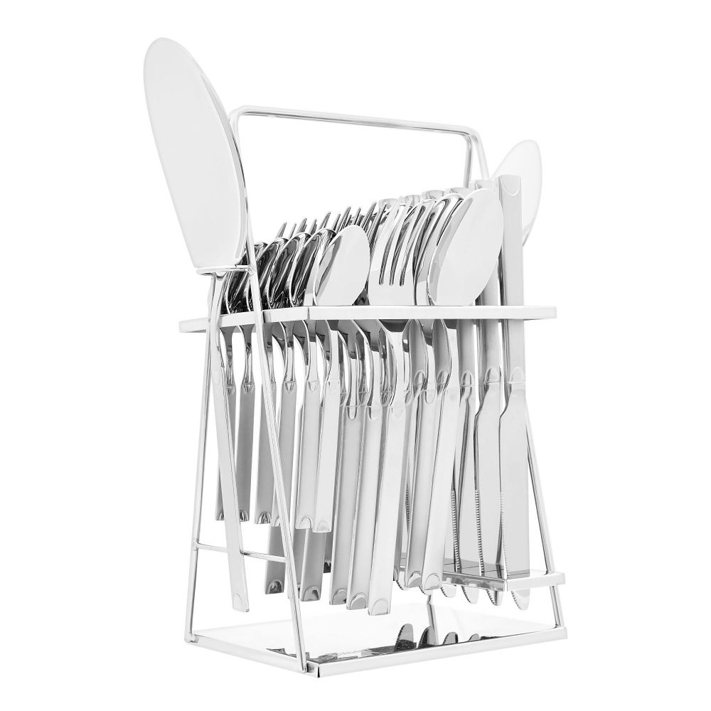 Elegant Stainless Steel Cutlery Set, 26 Pieces, FF26GS-16