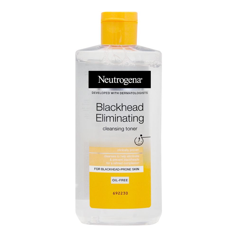 Neutrogena Blackhead Eliminating Oil-Free Cleansing Toner, 200ml