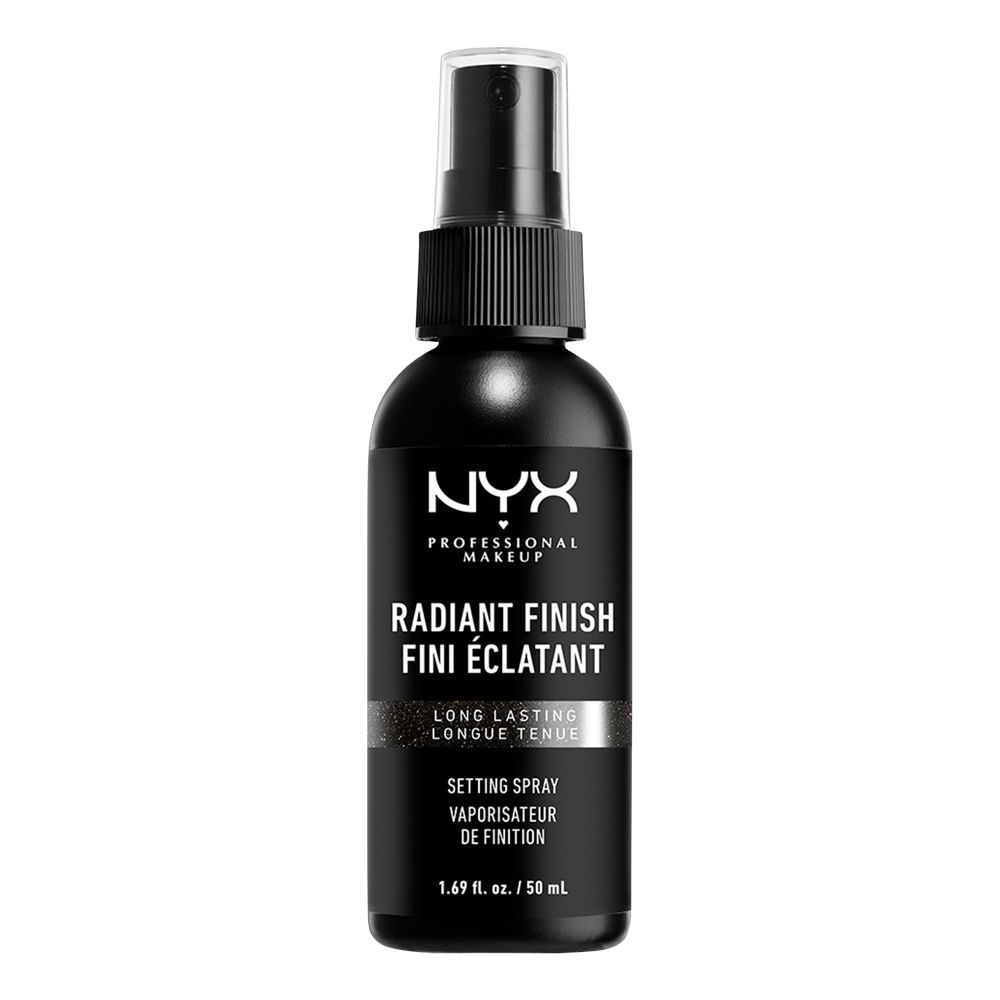 NYX Radiant Finish Long Lasting Makeup Setting Spray, 50ml