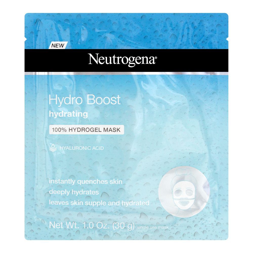 Neutrogena Hydro Boost Hydrating 100% Hydrogel Face Mask, 30g