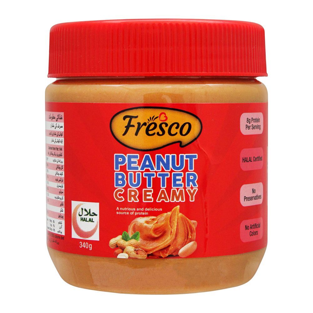 Fresco Peanut Butter, Creamy, 340g