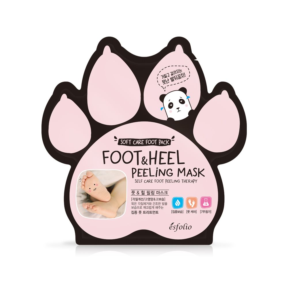 Esfolio Foot & Heel Peeling Mask, 2-Pack, 20ml