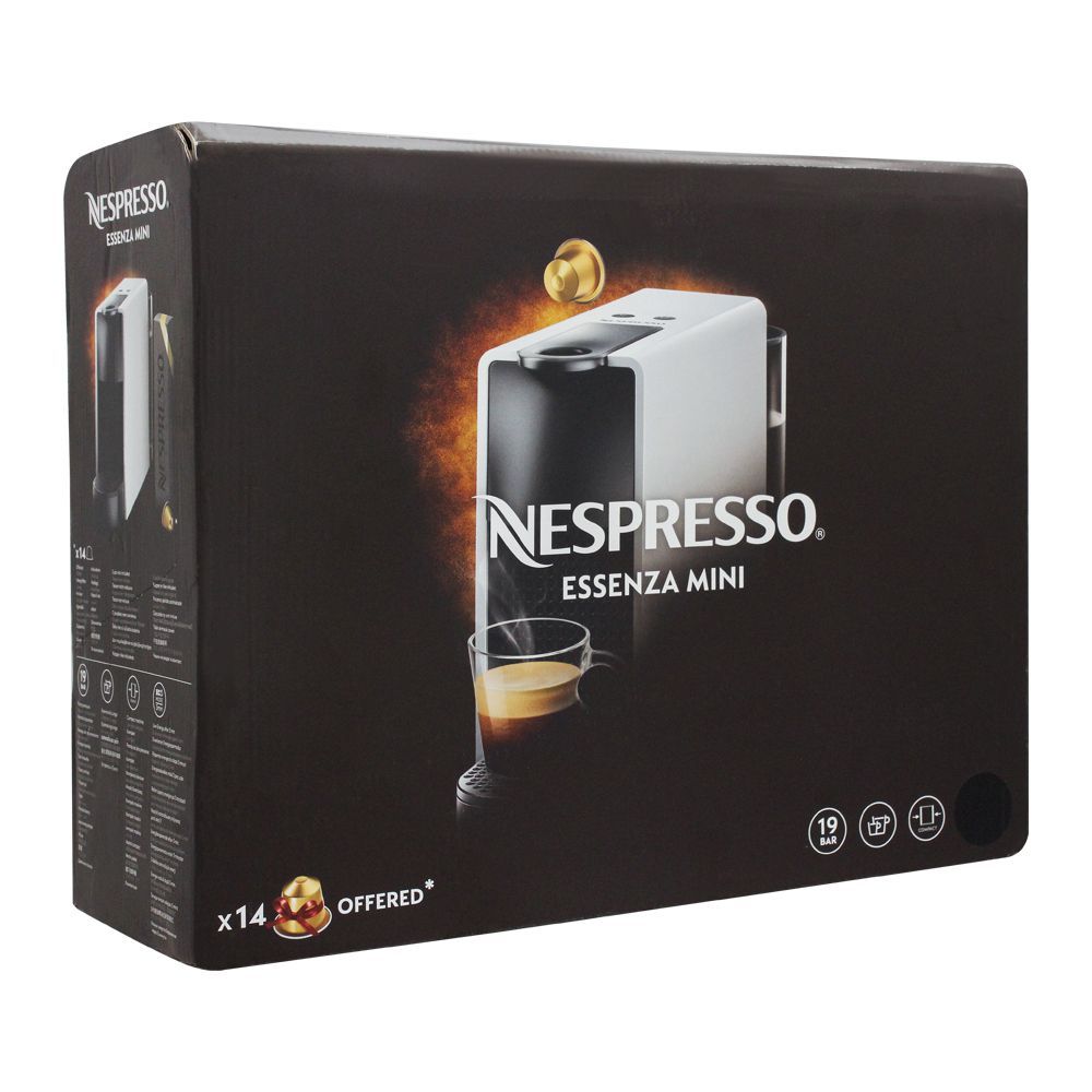 Кофемашина капсульного типа nespresso essenza mini c30 silver видео обзор