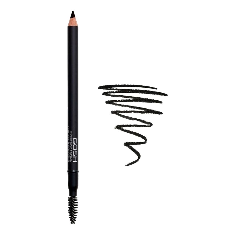 Gosh Eyebrow Pencil, 02 Soft Black