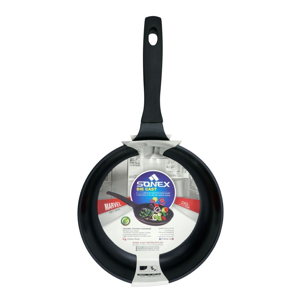 Sonex Marvel Die Cast Fry Pan, 28cm, 52282