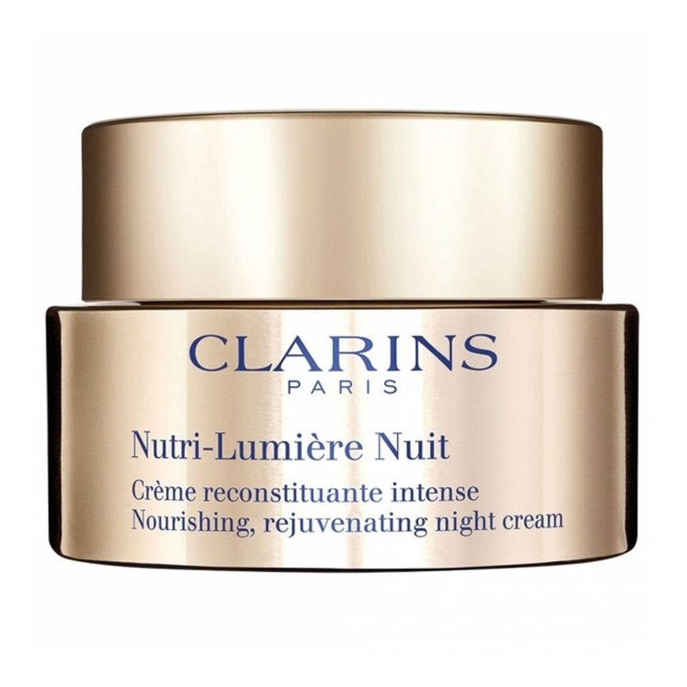 Clarins Paris Nutri-Lumiere Nuit Nourishing, Rejuvenating Night Cream, 50ml