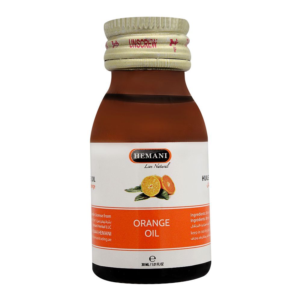 Hemani Orange Oil, 30ml
