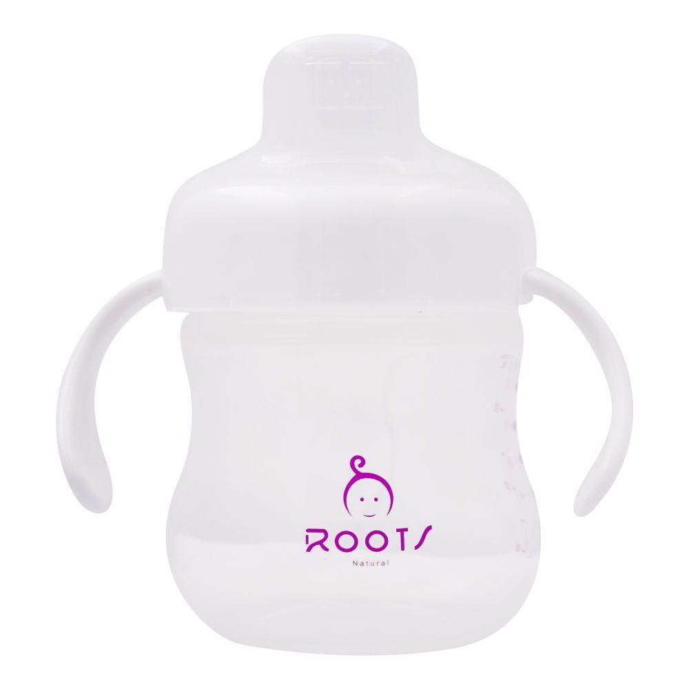 Roots Natural Spill-Proof Training Cup, 0m+, White, 220ml, J1007