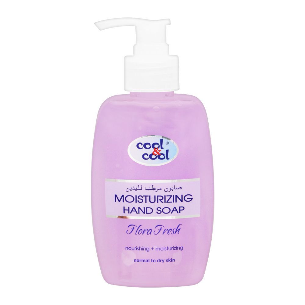 Cool & Cool Moisturizing Hand Soap, Flora Fresh, Normal To Dry Skin, 250ml