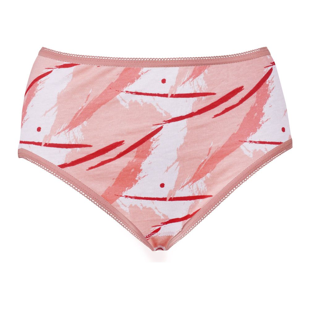 IFG Deluxe Brief NM 019 Panty, Heat Print Peach