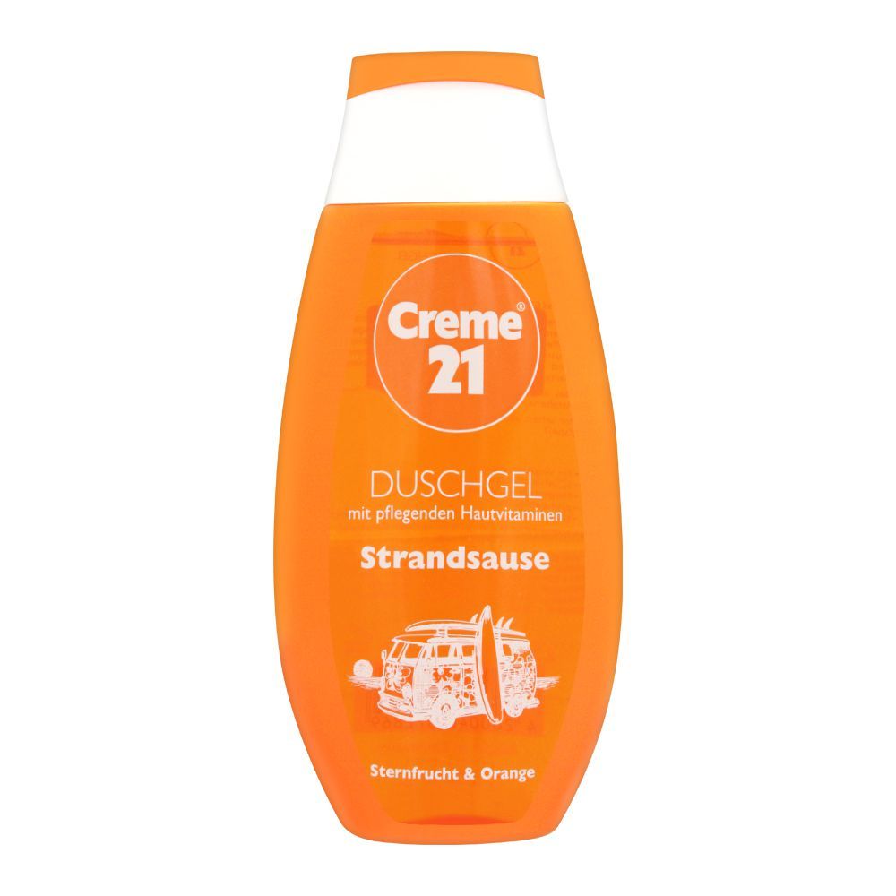 Creme 21 Beach Sauce Starfruit & Orange Shower Gel, 250ml
