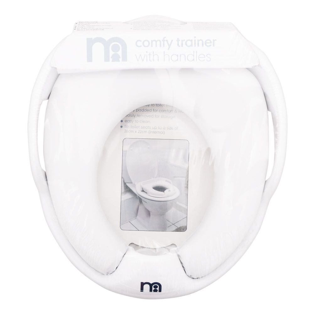 Mothercare Baby Toilet Trainer Cover, White