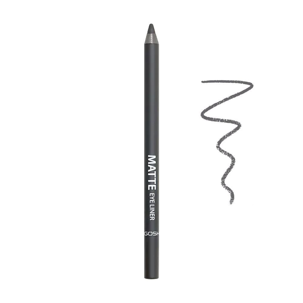 Gosh Waterproof Matte Eye Liner, 003 Grey