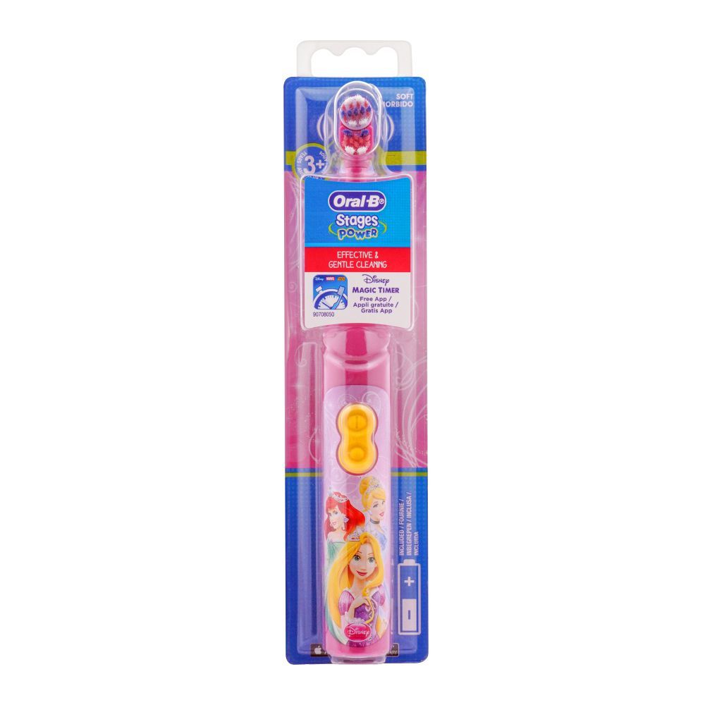 Oral-B Stages Power Kids Disney Toothbrush, Battery Powered, DB3010