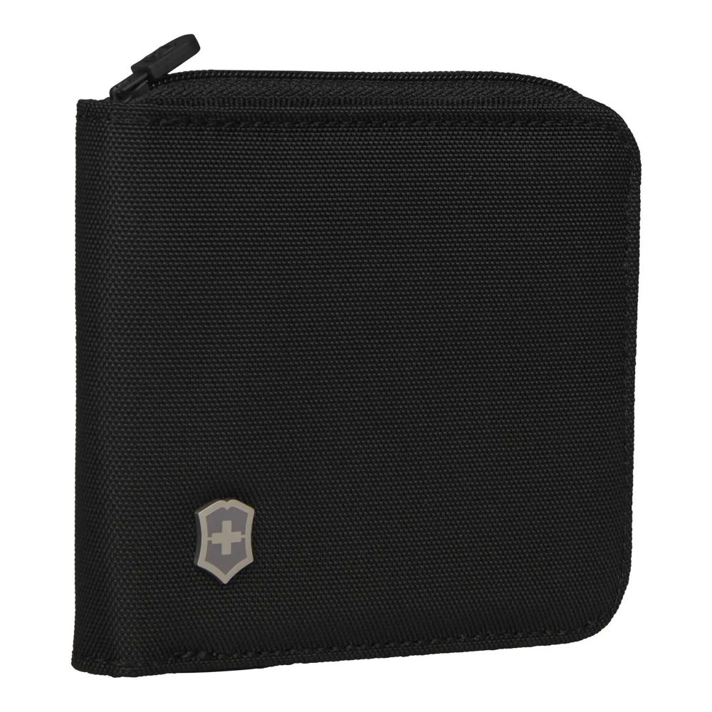 Purchase Victorinox Zip-Around Wallet With RFID Protection, Black ...