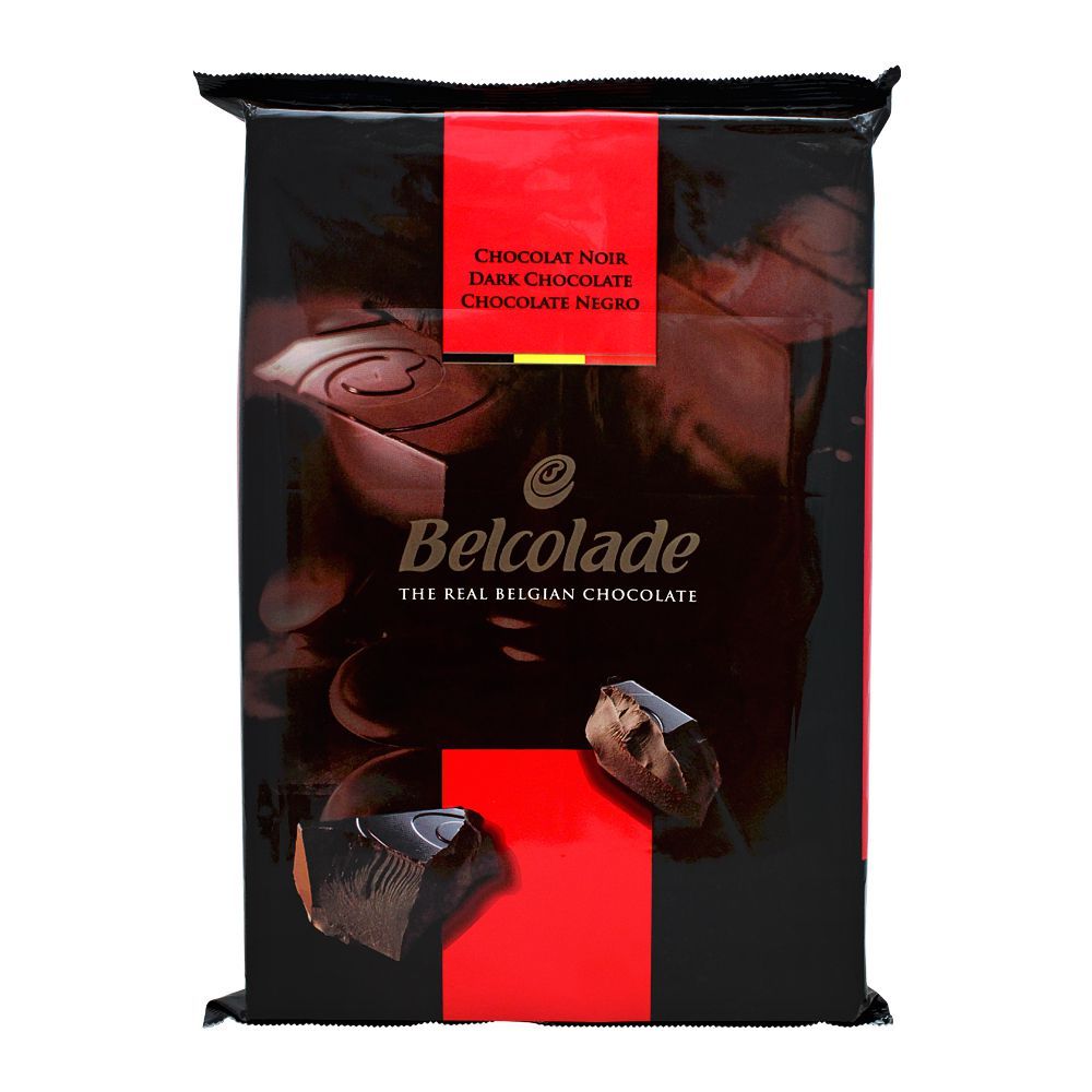 Belcolade Belgian Real Dark Chocolate, 2.5 KG