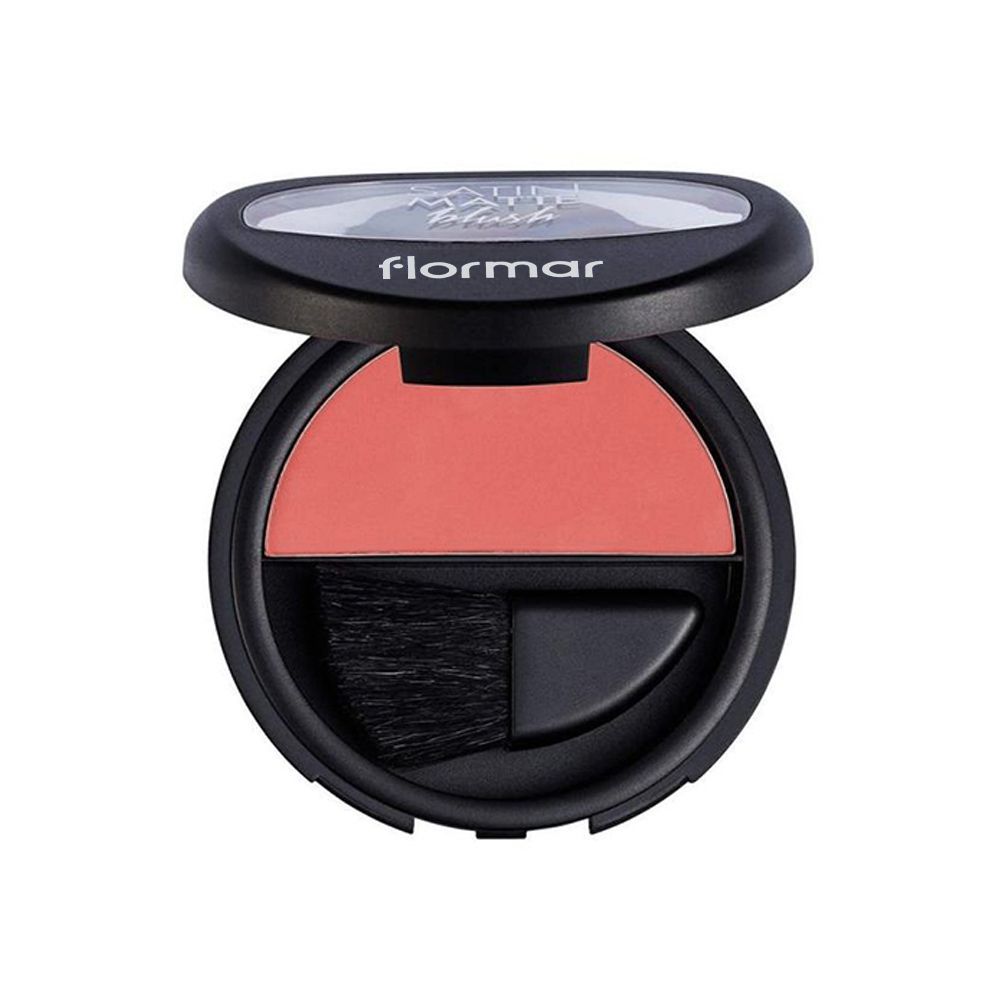 Flormar Satin Matte Blush-On, 04 Rose Coral