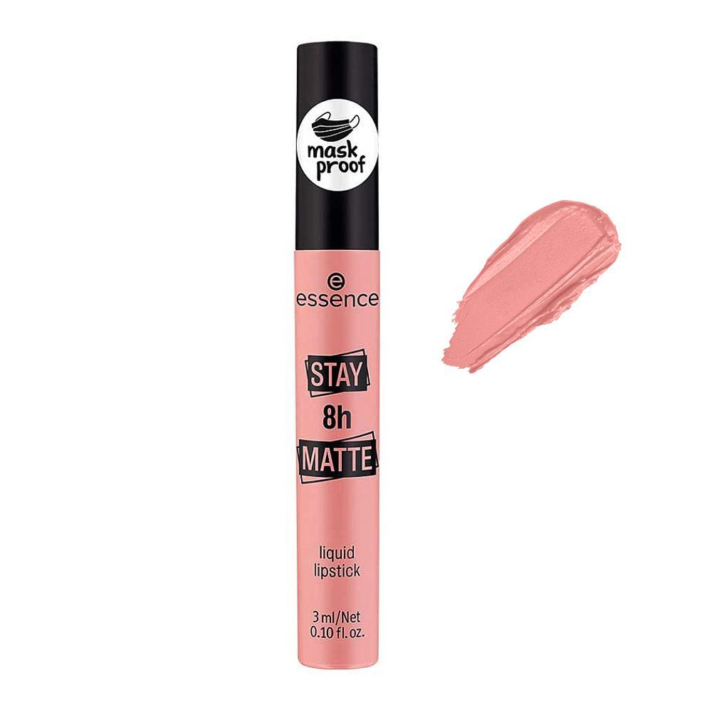 Essence Stay 8H Matte Liquid Lipstick, 02 Duck Face