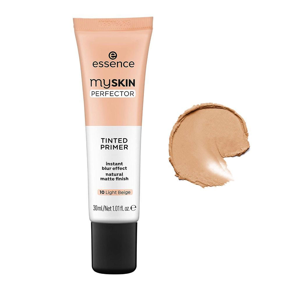 Essence My Skin Perfector Tinted Primer, 10 Light Beige