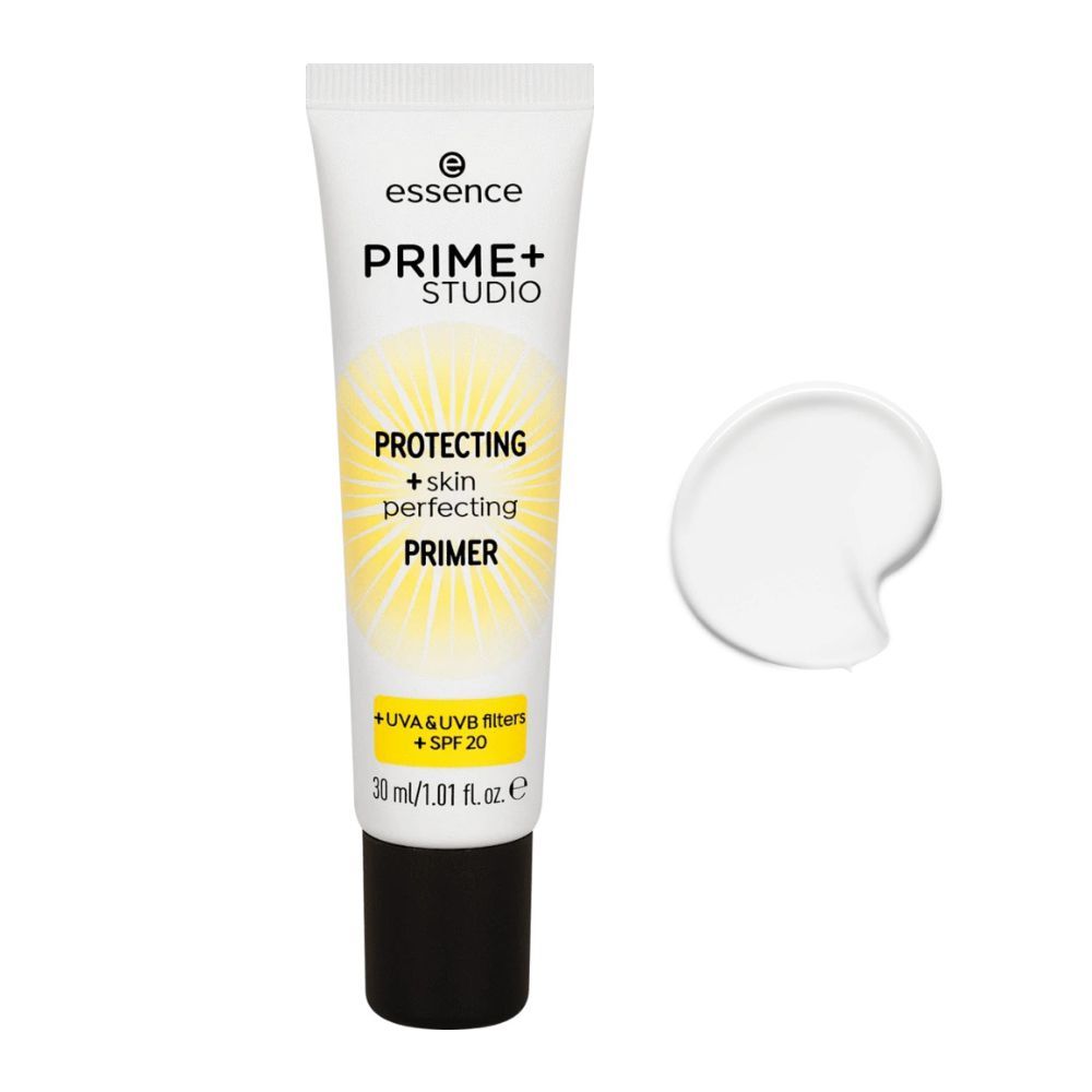 Essence Prime + Studio Protecting + Skin Perfecting Primer, SPF 20