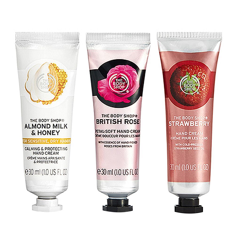 The Body Shop Soothing, Fruity & Floral Hand Cream Trio, 97778