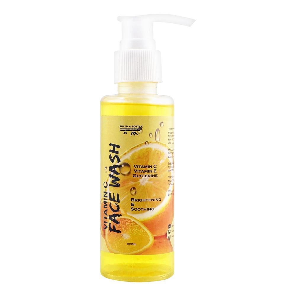 Spa in a Bottle Vitamin C  Face Wash, 100ml