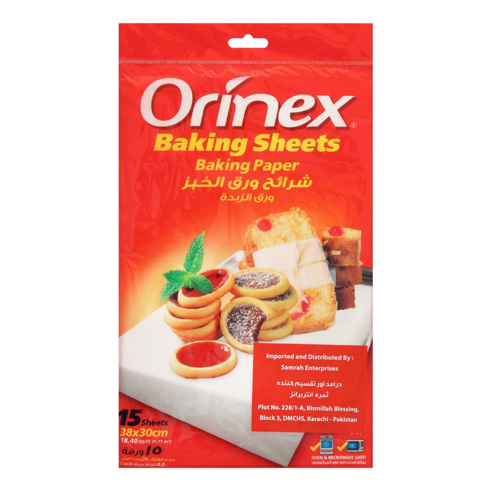 Orinex Baking Sheets, 15-Pack