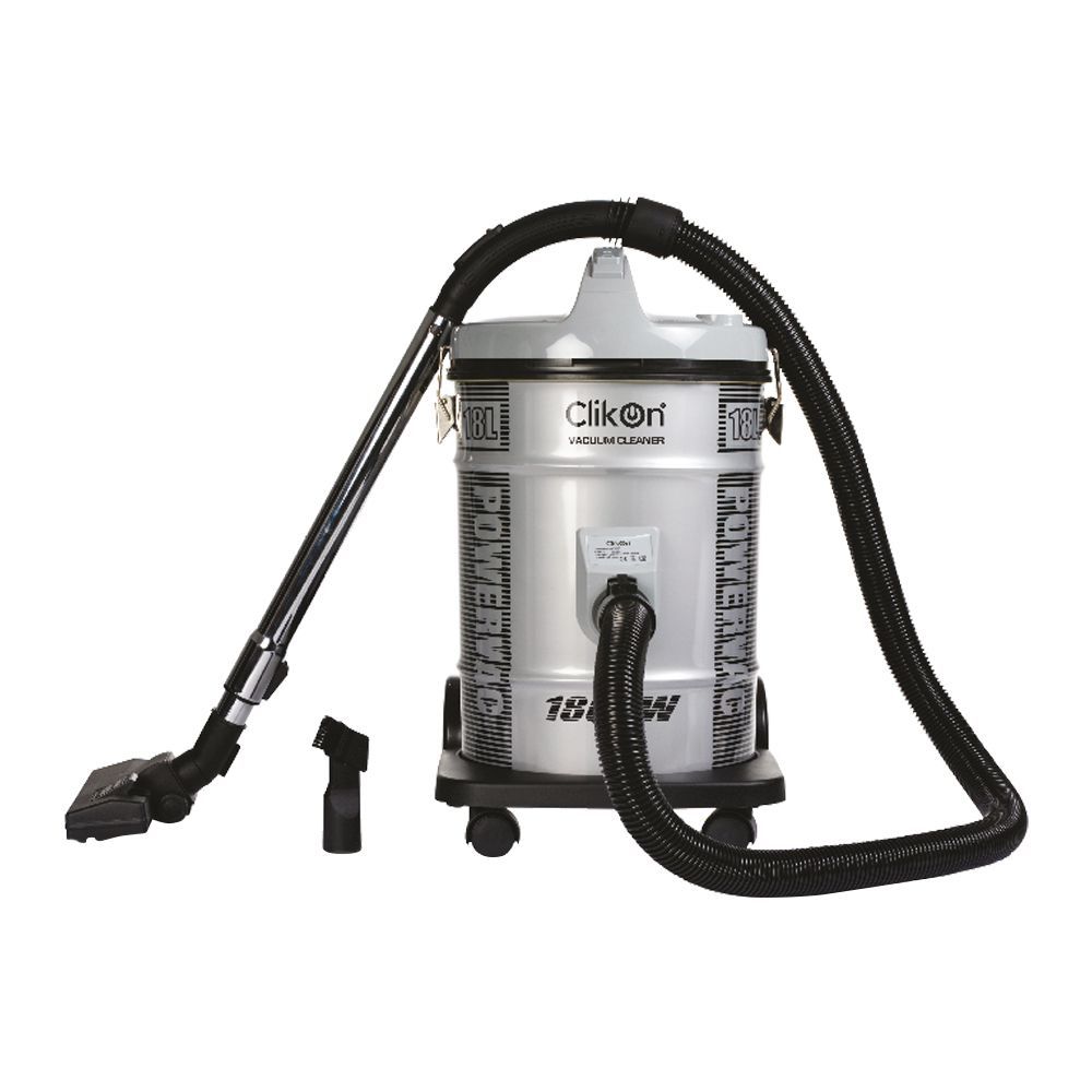Clickon Vacuum Cleaner, 21L, 1800W, CK-4012