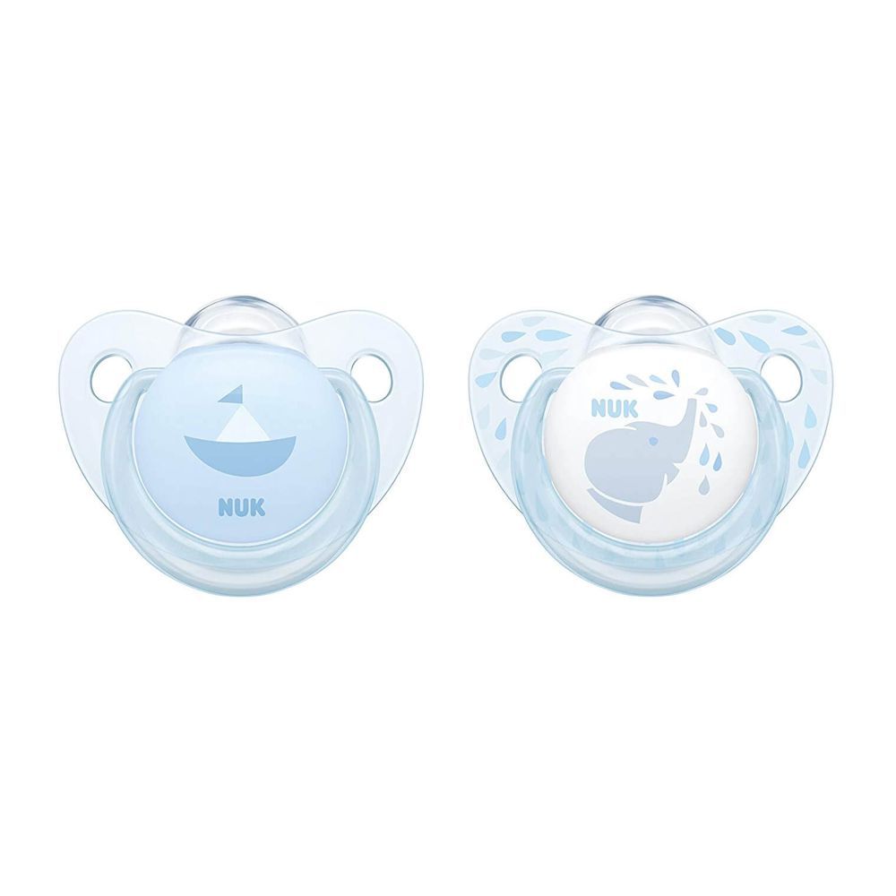 Nuk Baby Rose & Blue Pacifier, 0-6m, 10725178