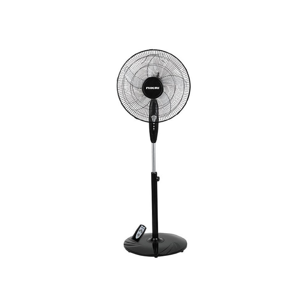 Nikai Pedestal Fan With Remote, 16 Inches, NPF-161R