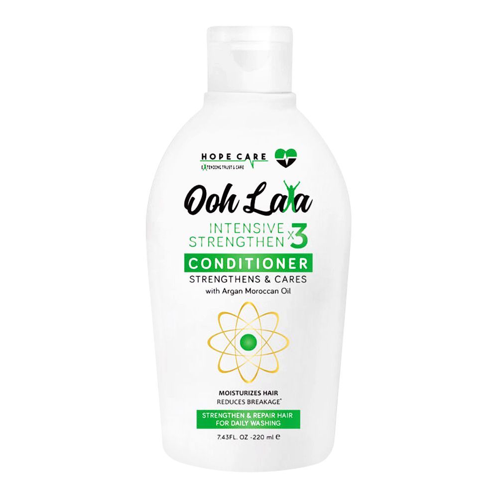 Ooh Lala Intensive Strengthen X3 Conditioner, With Argan Moroccan Oil, 220ml