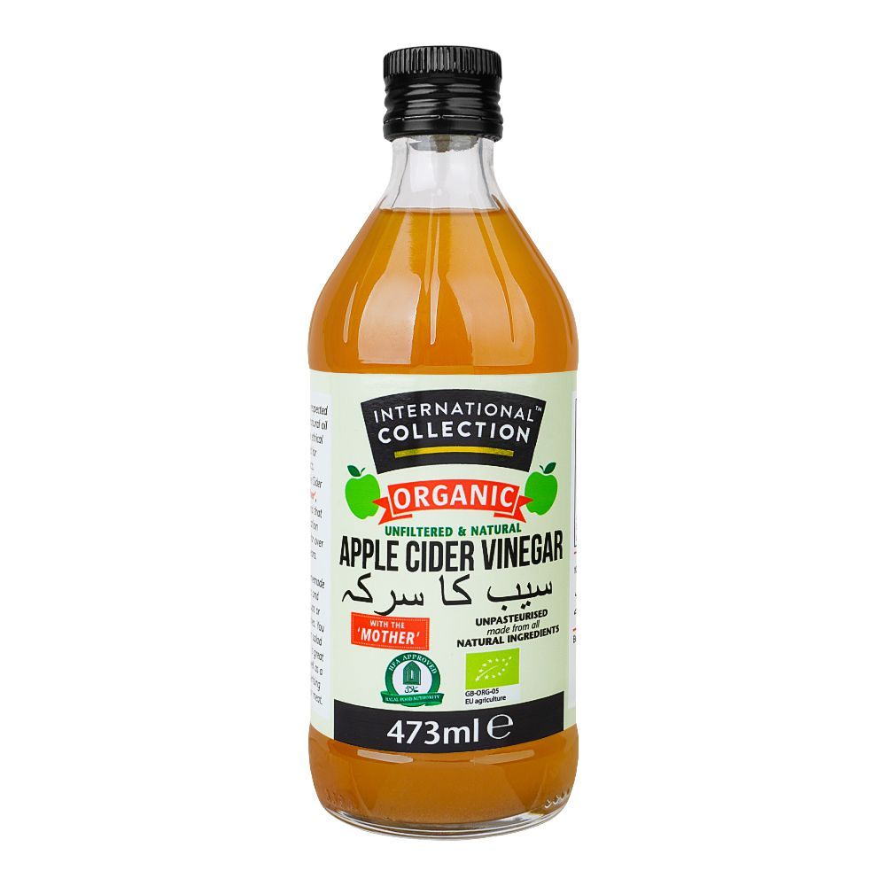 International Collection Organic Apple Cider Vinegar, 473ml