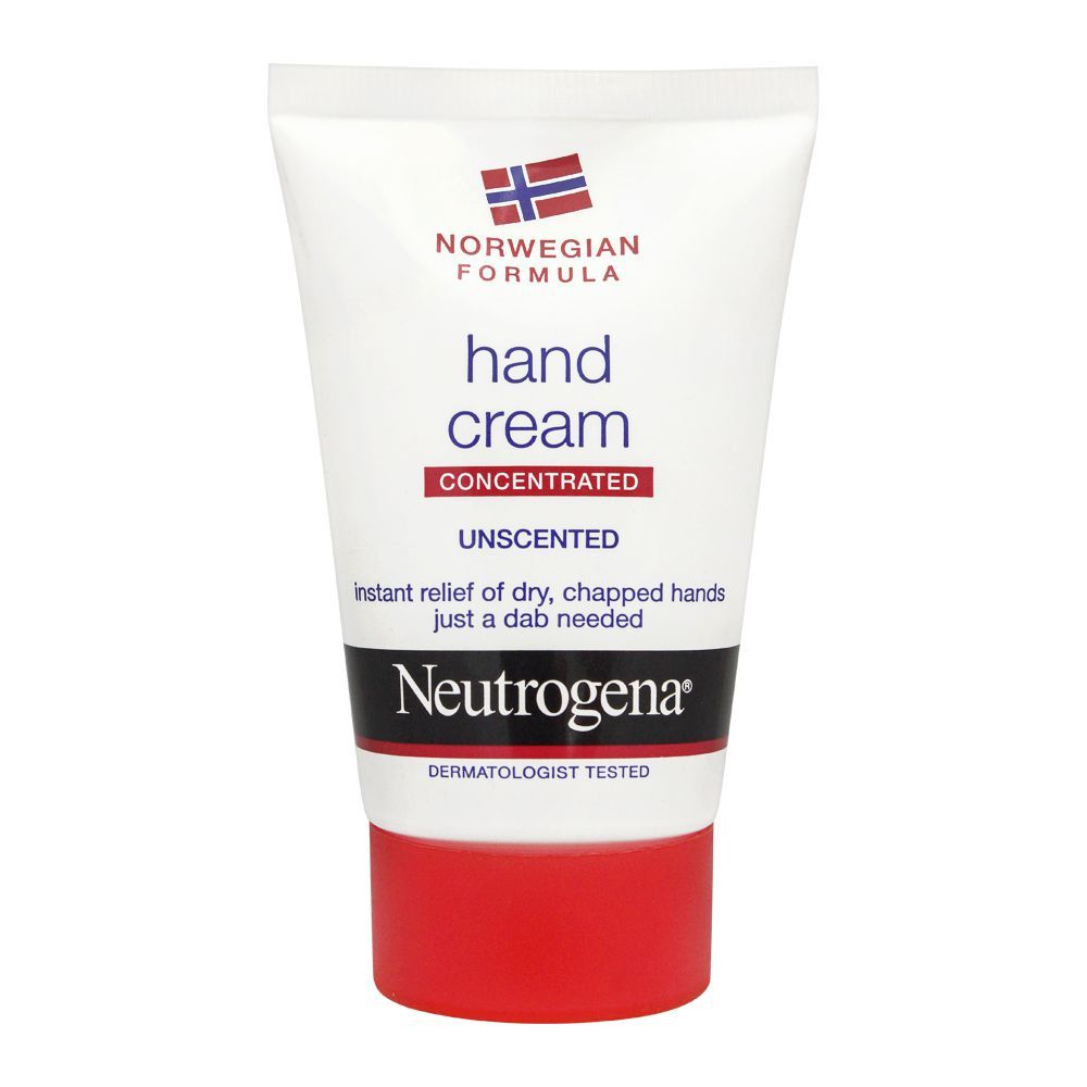 Neutrogena Norwegian Formula Concentrated Hand Cream, Unscented, 50ml