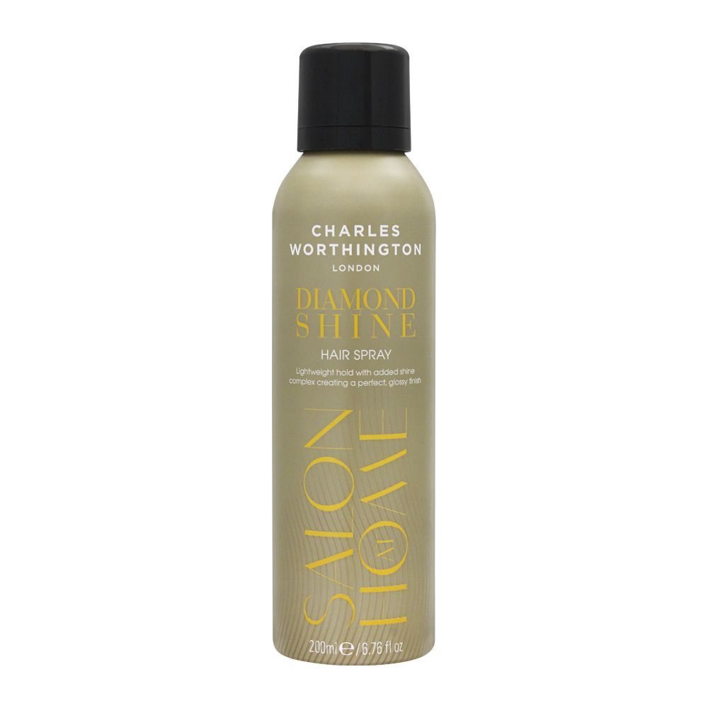 Charles Worthinton Salon At Home Diamond Shine Hair Spray, 200ml