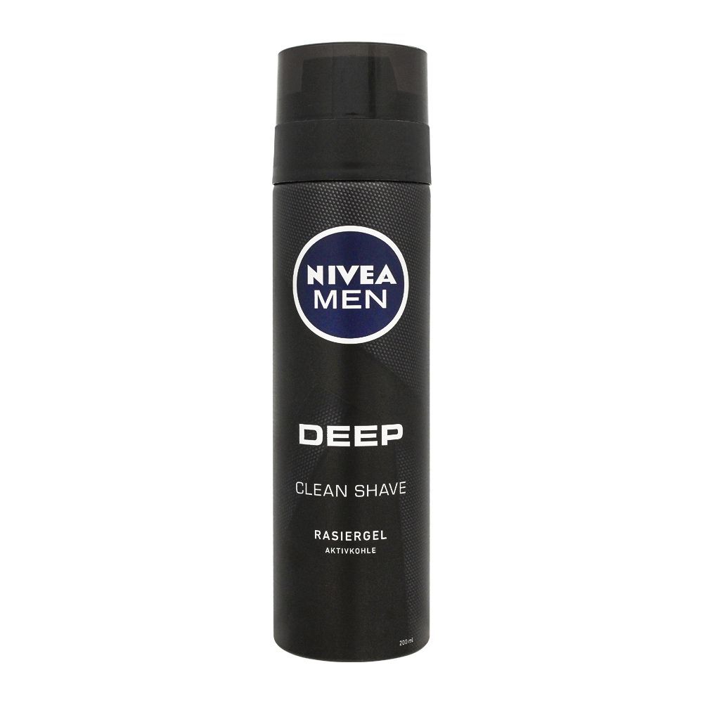 Nivea Men Deep Clean Shave Shaving Gel, 200ml