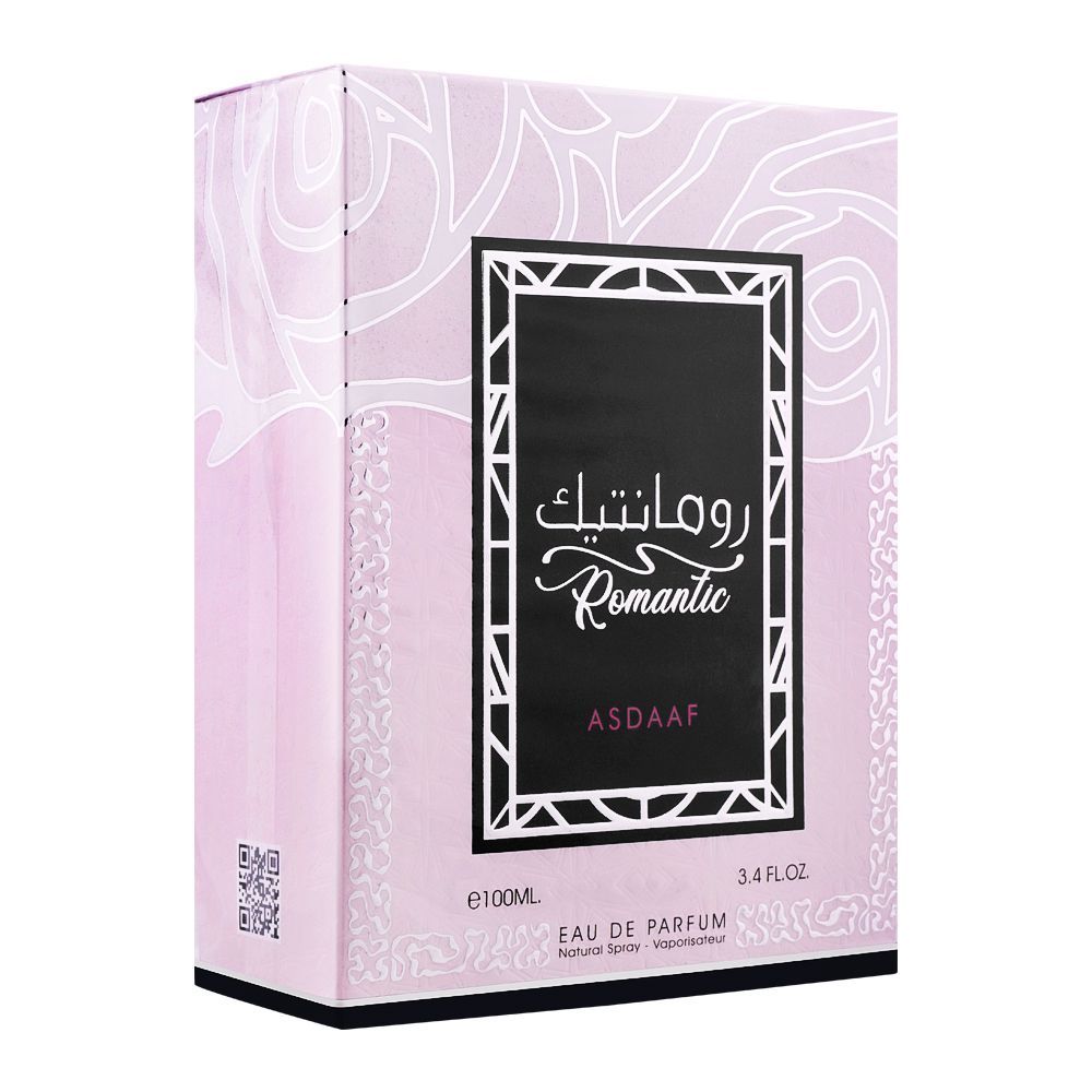 Asdaaf Romantic Eau De Parfum, Fragrance For Women, 100ml