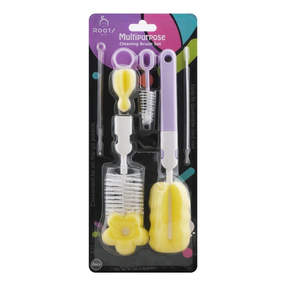 Roots Natural Multipurpose Cleaning Brush Set, P1024