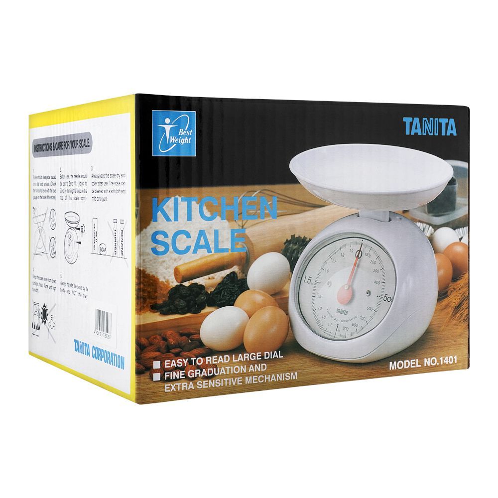 Tanita Kitchen Scale, Weight Machine, #1401