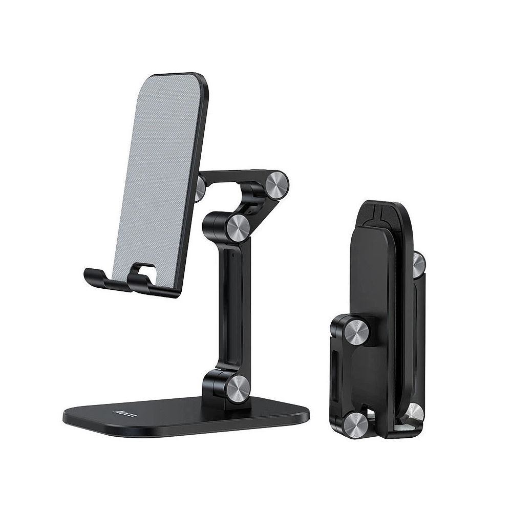 Hoco PH34 Excelente Double Folding Desktop Mobile/Tablet Stand, Black